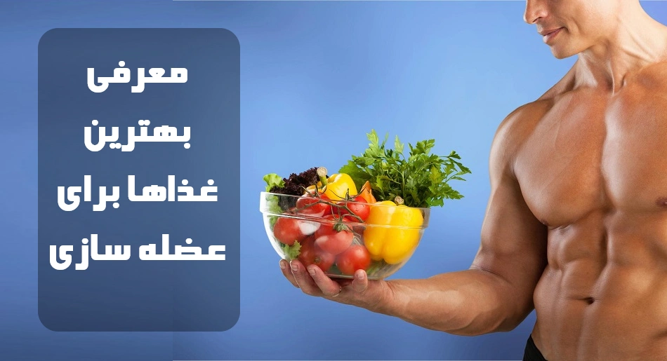 معرفی بهترین غذاها برای عضله سازی